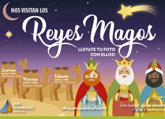 Llegan los Reyes Magos a San Fernando