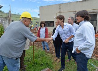 Juan Andreotti recorrió la renovación integral del Jardín N° 932 y sus dos aulas nuevas
