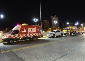 Por la sudestada, Tigre desplegó un operativo preventivo en el centro de la ciudad