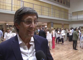 Juan Andreotti participó de la inauguración de la Escuela Primaria Campus San Andrés