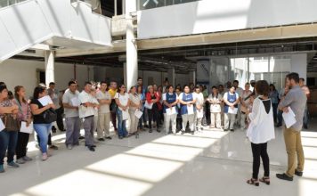 San Fernando: El personal que integrará el Hospital Municipal recorrió las nuevas instalaciones