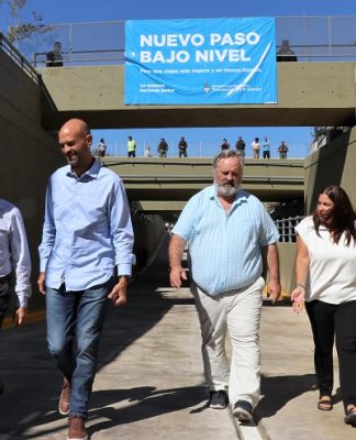 San Miguel: se inauguró el paso bajo nivel de Tribulato