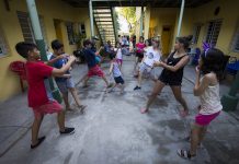 San Isidro: los chicos del barrio La Cava participaron del Espacio de Rock y Hip Hop