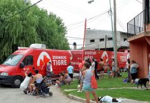 “Tigre con vos” atendió consultas y brindó servicios a vecinos de Rincón de Milberg
