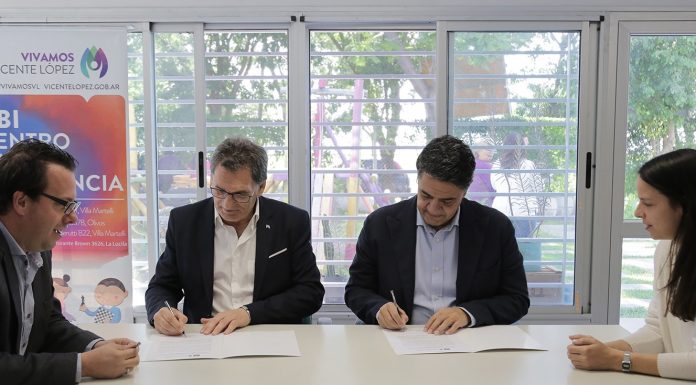 Vicente López firmo una carta de compromiso con la Secretaría de Derechos Humanos de la Nación