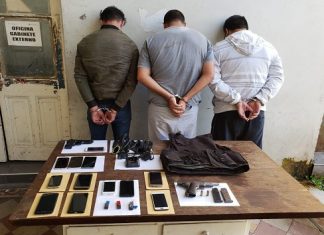 Tres detenidos por el asalto al Banco Industrial de Santos Lugares