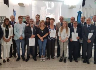 El Concejo Deliberante de Vicente López entregó reconocimientos a veteranos de Malvinas