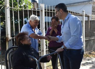 MENÉNDEZ EN EL BARRIO LA BLANQUITA