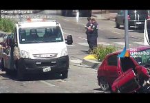 Los servicios de emergencias de San Fernando intervinieron tras un triple choque en Avenida Avellaneda