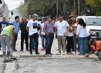 EL INTENDENTE RECORRIÓ IMPORTANTES OBRAS PARA MERLO