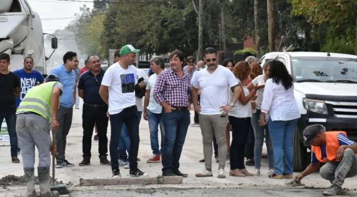 EL INTENDENTE RECORRIÓ IMPORTANTES OBRAS PARA MERLO