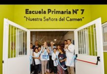 Luis Andreotti inauguró la renovación de la Primaria N° 7 y Secundaria N° 16
