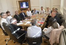 Julio Zamora se reunió con empresarios de Tigre