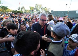 Julio Zamora reinauguró la plaza “José Hernández” en Tigre Norte