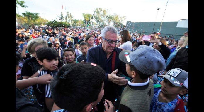 Julio Zamora reinauguró la plaza “José Hernández” en Tigre Norte