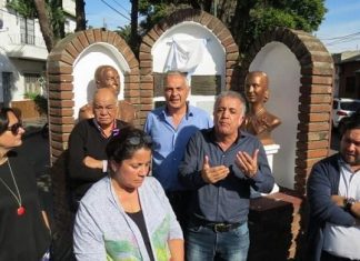 En unidad, el Peronismo de Vicente López homenajeó a Eva Perón por el Centenario de su nacimiento