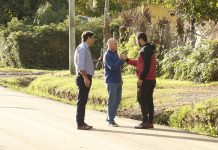 Nuevos asfaltos en el barrio Río Luján