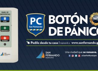 Más de 10 mil sanfernandinos ya tienen el Botón de Pánico y puede solicitarse gratuitamente
