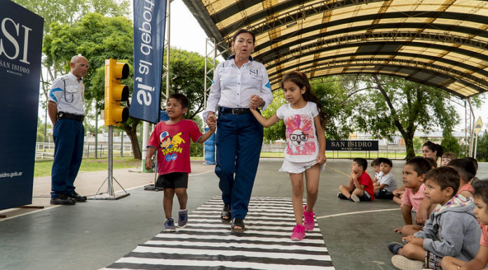 San Isidro: los chicos aprenden educación vial en las colonias de verano