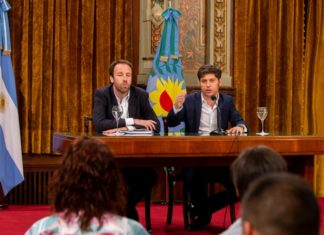 Kicillof: “Si no nos dejan crecer, no vamos a poder pagar nunca”