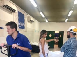 Malena Galmarini recorrió la Planta Gral San Martín para monitorear su funcionamiento