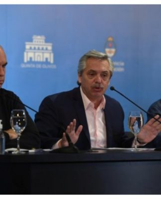 Alberto Fernández anunció la suspensión de las clases y el cierre de las fronteras por 15 días para minimizar la circulación del coronavirus