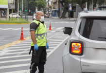 Coronavirus: control vehicular en Vicente López