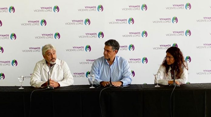 Vicente López aplica el protocolo para la prevención del Coronavirus