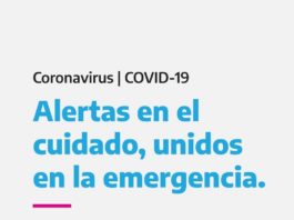 Coronavirus: “Cuidarnos nosotrxs es cuidarnos entre todxs, hoy más que nunca Argentina Unida”