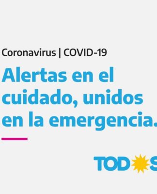 Coronavirus: “Cuidarnos nosotrxs es cuidarnos entre todxs, hoy más que nunca Argentina Unida”