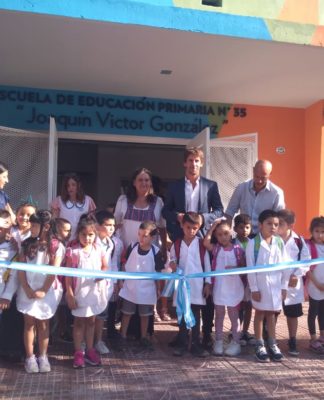 San Fernando: Juan Andreotti reinauguró la Escuela Primaria Nº 35