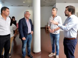 Julio Zamora y Nicolás Kreplak recorrieron el Hospital Provincial de Pacheco