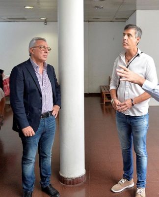Julio Zamora y Nicolás Kreplak recorrieron el Hospital Provincial de Pacheco