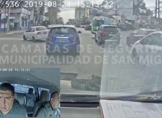 San Miguel: detienen a un delincuente tras cinematográfica persecución