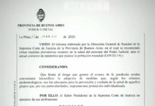 Tribunales: Desde hoy ¿quiénes están dispensados de ir a trabajar?