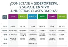 Vicente López: Clases de gimnasia en vivo por Instagram