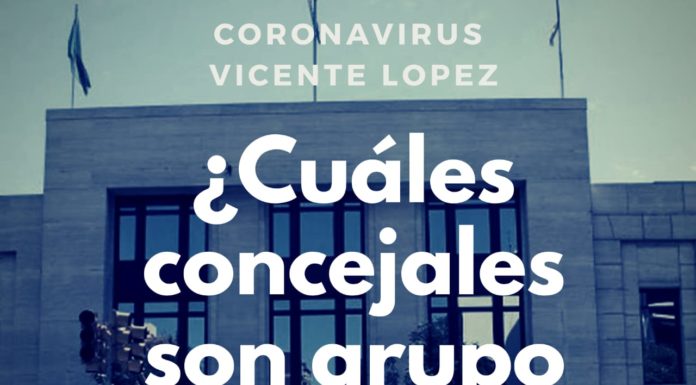 ¿Qué concejales de Vicente López constituyen grupo de riesgo?