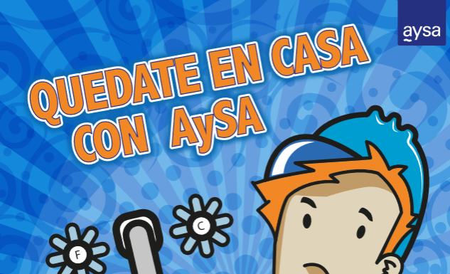 AySA brinda material digital didáctico para crear conciencia en niños y niñas sobre el cuidado del agua y el planeta