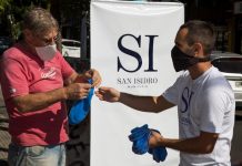 San Isidro: se entregan barbijos gratuitamente