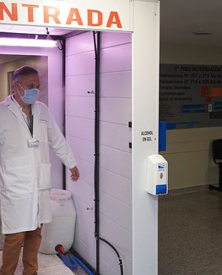 Coronavirus: San Isidro incorpora cabinas sanitizantes en sus hospitales
