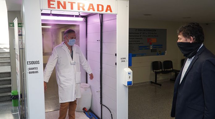 Coronavirus: San Isidro incorpora cabinas sanitizantes en sus hospitales