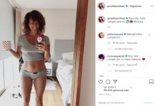 ¡Griselda Siciliani festejó su cumpleaños en ropa interior!