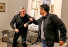 Alberto Fernandez junto a Jorge Macri y Zabaleta analizaron la situación financiera de los Municipios