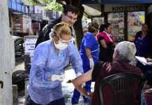 Morón organizó un operativo para acompañar a los jubilados