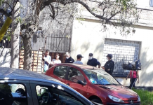 INSÓLITO: En San Fernando una policía se quiso mudar violando la cuarentena