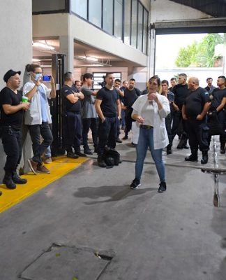 San Fernando brinda asistencia psicológica a los agentes de seguridad y Protección Ciudadana