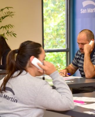 San Martin brinda contención a las personas mayores