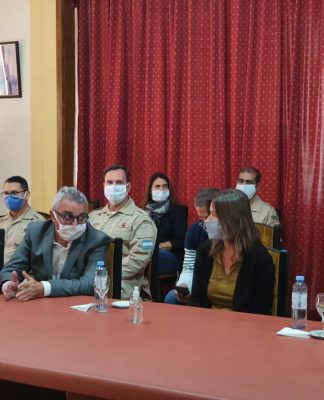 Frederic supervisó en Tigre controles por Covid-19 junto a Zamora