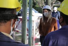 Aysa: Malena Galmarini beneficia a 12.000 vecinos de Tigre