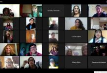 Reunión de la mesa de género en San Martín